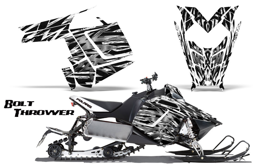 Polaris Rush Graphics Kit Bolt Thrower White